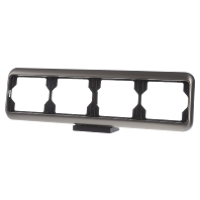 Busch Jaeger 2CKA001754A1736 Frame Frame 4 voudig Brons 1 stuk(s)