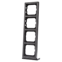 Busch Jaeger 2CKA001754A4320 Frame Frame 4 voudig RVS 1 stuk(s)