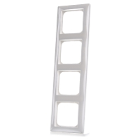 Busch Jaeger 1724 914 Frame 4 voudig Busch balance SI Alpine wit 1 stuk(s)