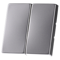 Busch Jaeger Afdekking Serietoets RVS 2CKA001751A2962