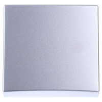 Busch Jaeger Afdekking Uitschakelaar, Wisselschakelaar, Kruisschakelaar, Knop Allweather 44 (IP44) Aluminium, Witaluminium (RAL 9006) 2CKA001731A1963