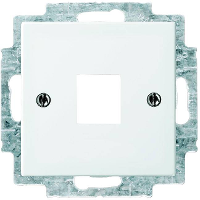 Busch Jaeger 2561 914 Modulaire jack insert Afdekking 1 voudig Busch balance SI Alpine wit 1 stuk(s)
