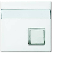 Busch Jaeger 2CKA001582A0397 Uitschakelaar Afdekking Wit, Zuiver wit (RAL 9010) 1 stuk(s)