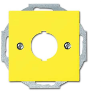 Busch Jaeger 2CKA001724A4345 Afdekking Geel, Zink geel 1 stuk(s)