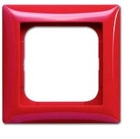 Busch Jaeger 2CKA001725A1556 Frame Frame 1 voudig Busch balance SI Rood, Verkeersrood 1 stuk(s)