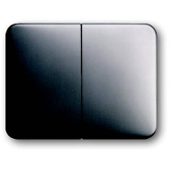 Busch Jaeger 2CKA001751A1682 Serietoets Afdekking Platina 1 stuk(s)