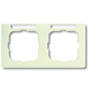 Busch Jaeger 2CKA001754A4095 Frame Frame 2 voudig Parel wit, Crème wit 1 stuk(s)