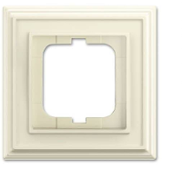 Busch Jaeger 2CKA001754A4673 Frame Frame 1 voudig Crème wit, Parel wit 1 stuk(s)