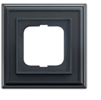 Busch Jaeger 2CKA001754A4678 Frame Frame 1 voudig Zwart grijs, Antraciet 1 stuk(s)