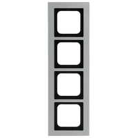 Busch Jaeger 2CKA001754A4696 Frame Busch axcent Titaan 1 stuk(s)