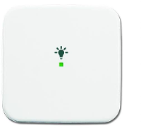 Busch Jaeger 2CKA006220A0080 Wipschakelaar licht Afdekking 1 voudig free@home Zuiver wit (RAL 9010), Wit 1 stuk(s)