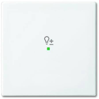 Busch Jaeger 2CKA006220A0359 Afdekking 1 voudig free@home Wit, Zuiver wit (RAL 9010) 1 stuk(s)