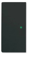 Busch Jaeger 2CKA006220A0503 Afdekking 2 voudig free@home Zwart, Diepzwart (RAL 9005) 1 stuk(s)