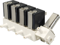 Busch Jost 8590440.9837.02400 2/2 Weg Mechanisch Bedienbaar Pneumatisch Ventiel Slangsteekverbinding Buiten Ã 6 Mm Afdichtmateriaal Epdm In Rust Gesloten
