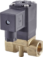 Busch Jost Mechanisch bedienbaar pneumatisch ventiel 8253200.8001.02400 24 V/DC G 1/2 Nominale breedte 10 mm In rust gesloten 1 stuks