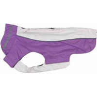 Buster Raincoat Beige/violet Voor De Hond Xxl
