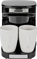 Butler 16100129 Koffiezetapparaat Zwart, Zilver