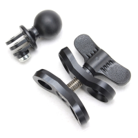 Butterfly Clip Diving Fill Light Holder Clip Mount With Ball Clip For Gopro Hero 4 3 2 3 Plus Xiaomi Yi Sjcam Sj4000