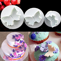 Butterfly Shape Cake Sugarcraft Cookies Plunger Cutter Mold