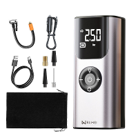 BUWEI Auto Luchtpomp Bandenpomp Draagbare Auto Compressor Bandenpomp Met LCD Scherm Auto Opblaasbaar Voor Motorfietsen F
