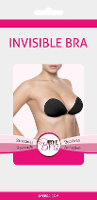 Bye Bra Invisible Bra Zwart Cup C