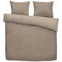 Leen Bakker   Dekbedovertrek Teddy Favorite Fuzzle   240x220 Cm   Teddy/Polyester   Bruin