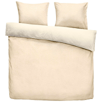 Leen Bakker   Dekbedovertrek Teddy Favorite Fuzzle   Off white   200x220 Cm   Teddy/Polyester   Wit