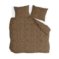 Byrklund   Dekbedovertrek Go Wild   240x220 cm   Cognac