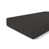 Byrklund   Hoeslaken Katoen   80x200 cm   Antraciet