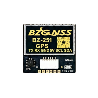 BZCNSS Zwarte Goud 251 GPS module met kompas Hoge nauwkeurigheid FPV terugkeer voor RC FPV race drones