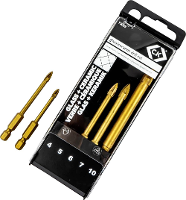 C.K T3059 Glasboorset 5 delig 4 mm, 5 mm, 6 mm, 7 mm, 10 mm 1 set(s)