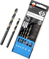 C.K T3104 Multifunctionele boor 6 delig 2 mm, 3 mm, 4 mm, 5 mm, 6 mm, 8 mm 1 set(s)