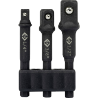 C.K T4571 Dopsleuteladapterset Inch 1/2, 3/8, 1/4