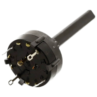 C & K Switches A10403MNMCQ Rotary Switch A Series Draaischakelaar 125 V/AC, 125 V/DC 2.5 A Schakelposities 4 1 stuk(s)