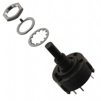 C & K Switches A10803RNCQ Rotary Switch A Series Draaischakelaar 125 V/AC, 125 V/DC 2.5 A Schakelposities 8 1 stuk(s)