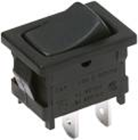 C & K Switches D102J12S217DQA Wipschakelaar 125 V/AC 4.00 A 1x aan/uit 1 stuk(s) Bulk