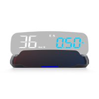 C7 HUD Auto Head Up Display GPS Snelheidsmeter Kompas Rijafstand Snelheid Tijd Rijtijd Datum Hoogte Aantal Kompas Oversn