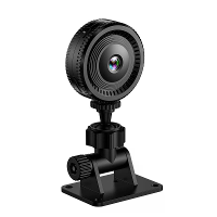 C8 1080P HD Mini Slim Draadloze WiFi Camera met 140° Groothoek Infrarood Nachtzicht Bewegingsdetectie App Meldingen Twee