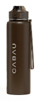 Cabau Bloom Bottle Chocolate Brown