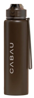Cabau Bloom Bottle Stainless Steel Chocolate