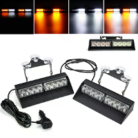 10 30V Noodstrobeverlichting 27 modus interieurbesturingslamp met zuignappen voor vrachtwagens