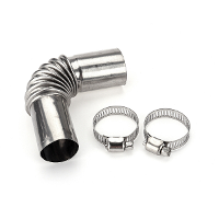 24Mm Uitlaatpijp Elleboogconnector voor Eberspacher voor de Webasto Diesel bootverwarmer