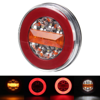 24V 12V 30V LED Hamburger Achterlichten Waterdicht Voor Vrachtwagen Vrachtwagen Van Caravan Bus Camper