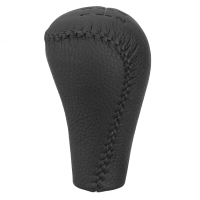 Auto Pookknop PU Leer Black Fit Voor Nissan Patrol GU4 Handleiding 3286540U00