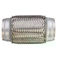 Lasonderdelen Uitlaat Flexibele Verbindingsreparatiepijp Flexibel 63mm x 153mm