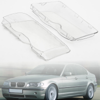 Linker rechter koplamp lenskap voor BMW E46 3 serie 323i 325i 328i 4DR 98 01