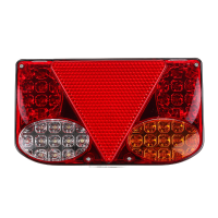 Paar 12V LED achterlichten Richtingaanwijzerlamp voor scheepswagenaanhangwagen Vrachtwagen pick up