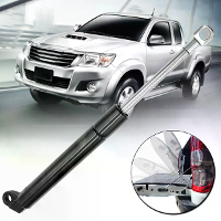 Rear Tailgate Tail Gas Strut Bar Kit Damper Slow Down with Rope for Toyota Hilux Vigo 2005 2011