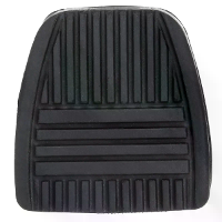 Zwarte remkoppeling auto pedaalrubberhoes voor Toyota 31321 14020