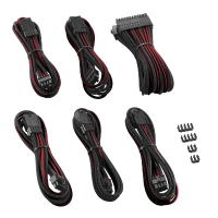 Pro Modmesh Cable Extension Kit   Black / Blood Re